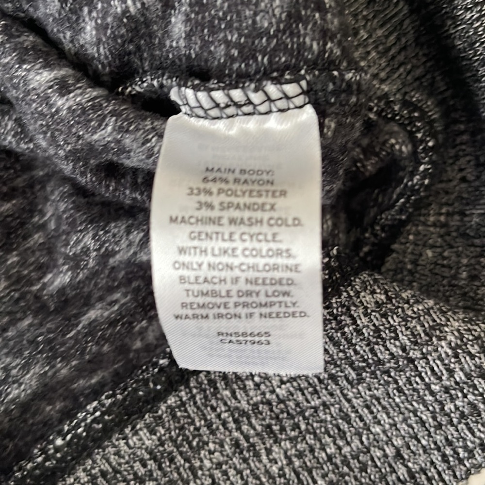 Make + Model Gray Hooded Sweater - image 3